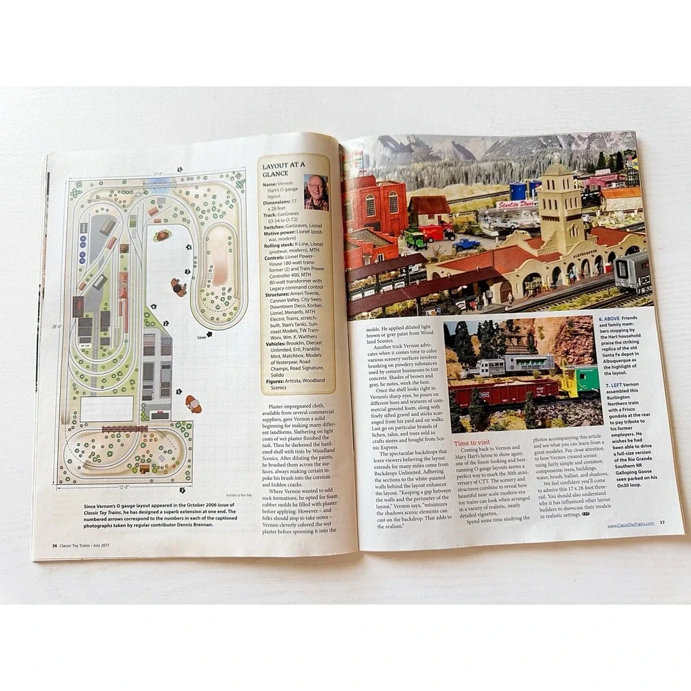 Classic Toy Trains Magazine O & S Gauge July 2017 Volume 30 Issue 5